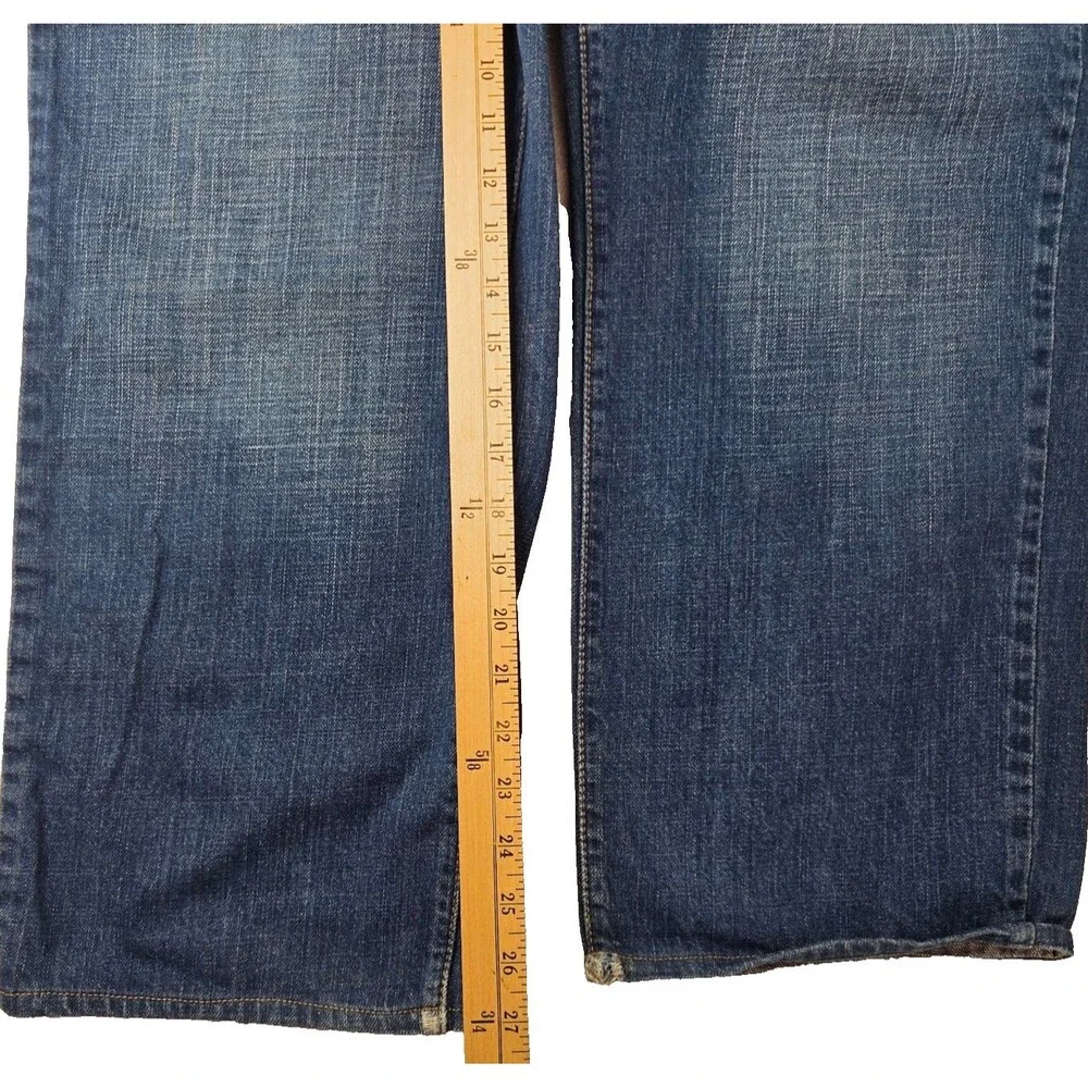 Calvin Klein Jeans Straight Leg Blue Denim Jeans Men's Size 34 x 27 Cotton